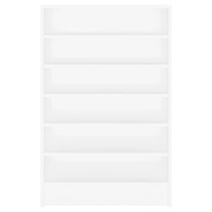 Scarpiera Bianca 60x35x92 cm in Truciolato cod mxl 47151