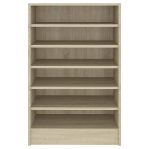 Scarpiera scarpiera mobile portaoggetti ingresso corridoio soggiorno Sonoma 60 x 35 x 92 cm MDF marrone 02_0021718