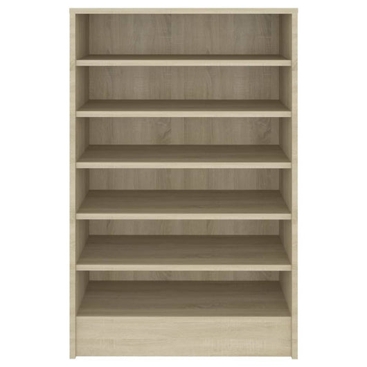 Scarpiera scarpiera mobile portaoggetti ingresso corridoio soggiorno Sonoma 60 x 35 x 92 cm MDF marrone 02_0021718