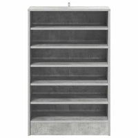 Scarpiera Grigio Cemento 60x35x92 cm in Truciolato cod mxl 49865