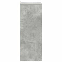 Scarpiera Grigio Cemento 60x35x92 cm in Truciolato cod mxl 49865