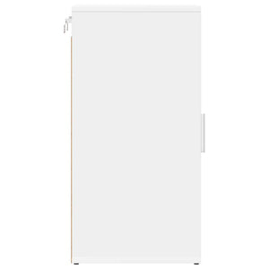 Scarpiera Bianca 32x35x70 cm in Truciolato 808954