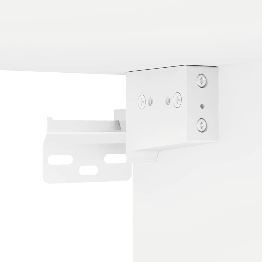 Scarpiere 2 pz Bianche 32x35x70 cm in Legno Multistrato 808955