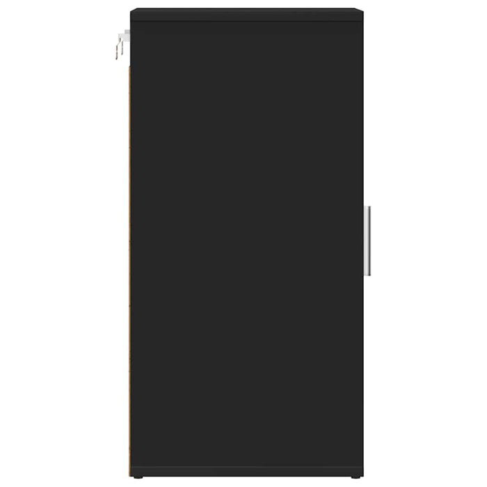 Scarpiere 2 pz Nere 32x35x70 cm in Truciolato cod mxl 48478