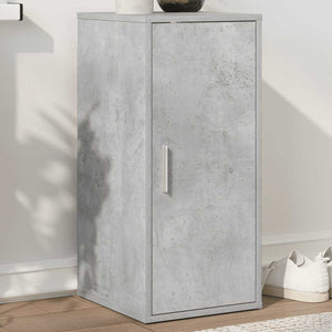Scarpiera Grigio Cemento 32x35x70 cm in Truciolato 808962
