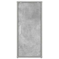 Scarpiera Grigio Cemento 32x35x70 cm in Truciolato 808962