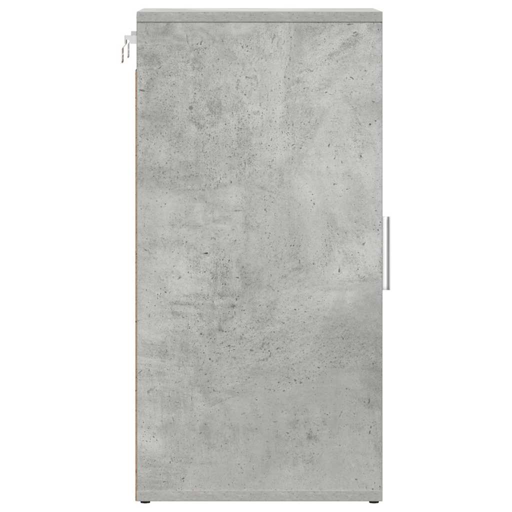 Scarpiera Grigio Cemento 32x35x70 cm in Truciolato 808962