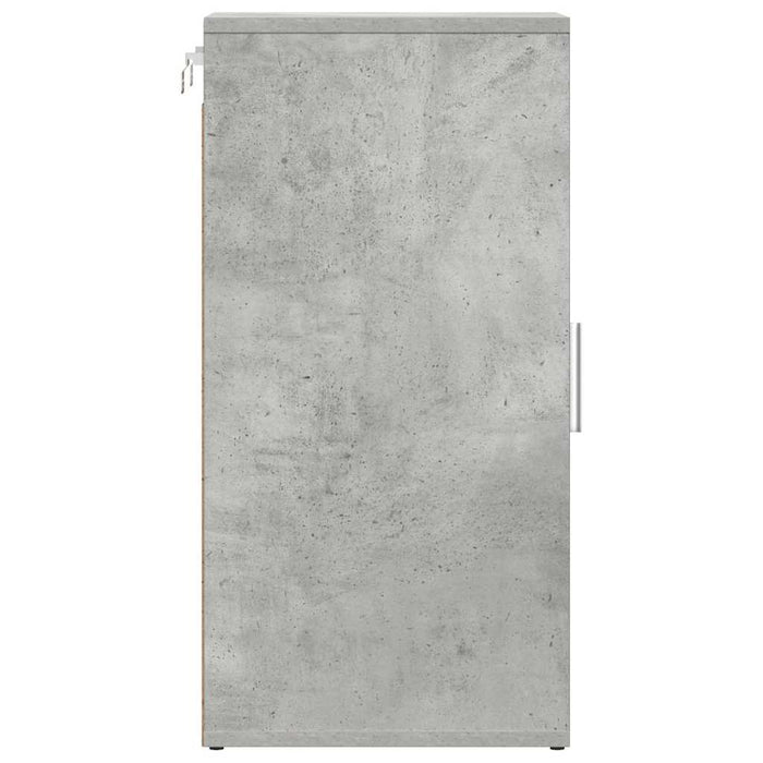 Scarpiera Grigio Cemento 32x35x70 cm in Truciolato 808962