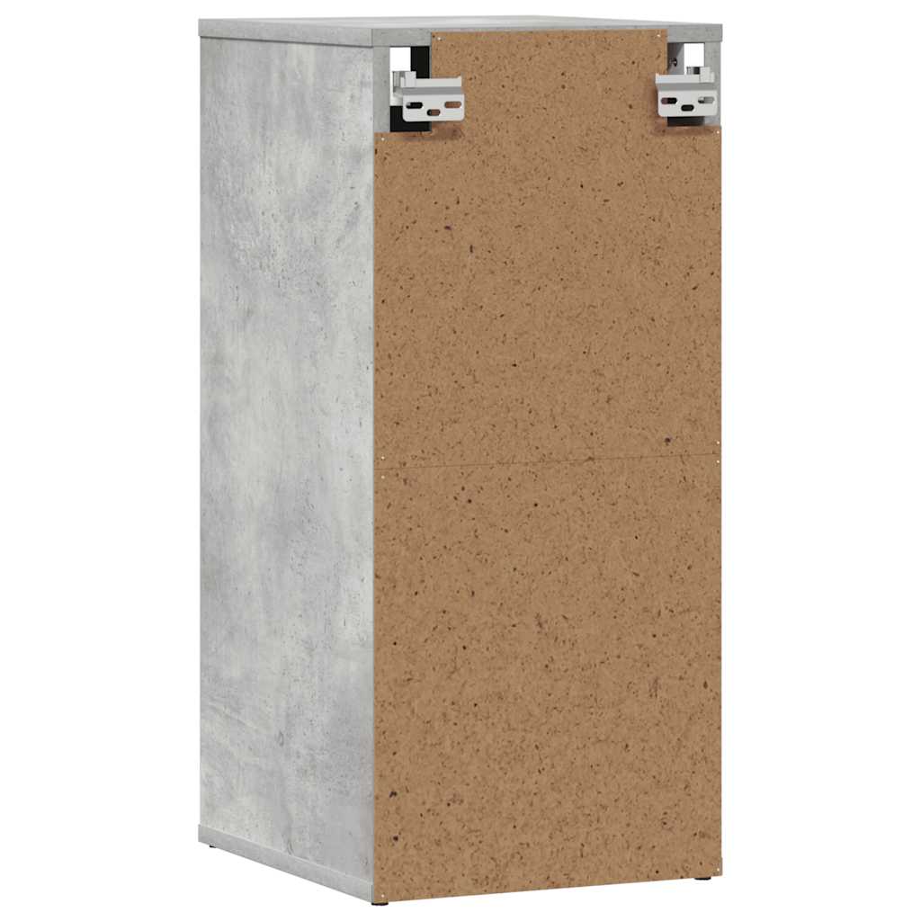 Scarpiera Grigio Cemento 32x35x70 cm in Truciolato 808962