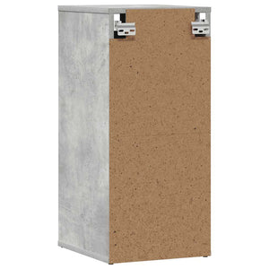 Scarpiera Grigio Cemento 32x35x70 cm in Truciolato 808962