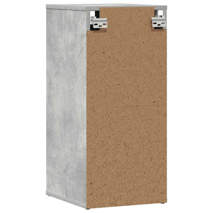 Scarpiera Grigio Cemento 32x35x70 cm in Truciolato 808962