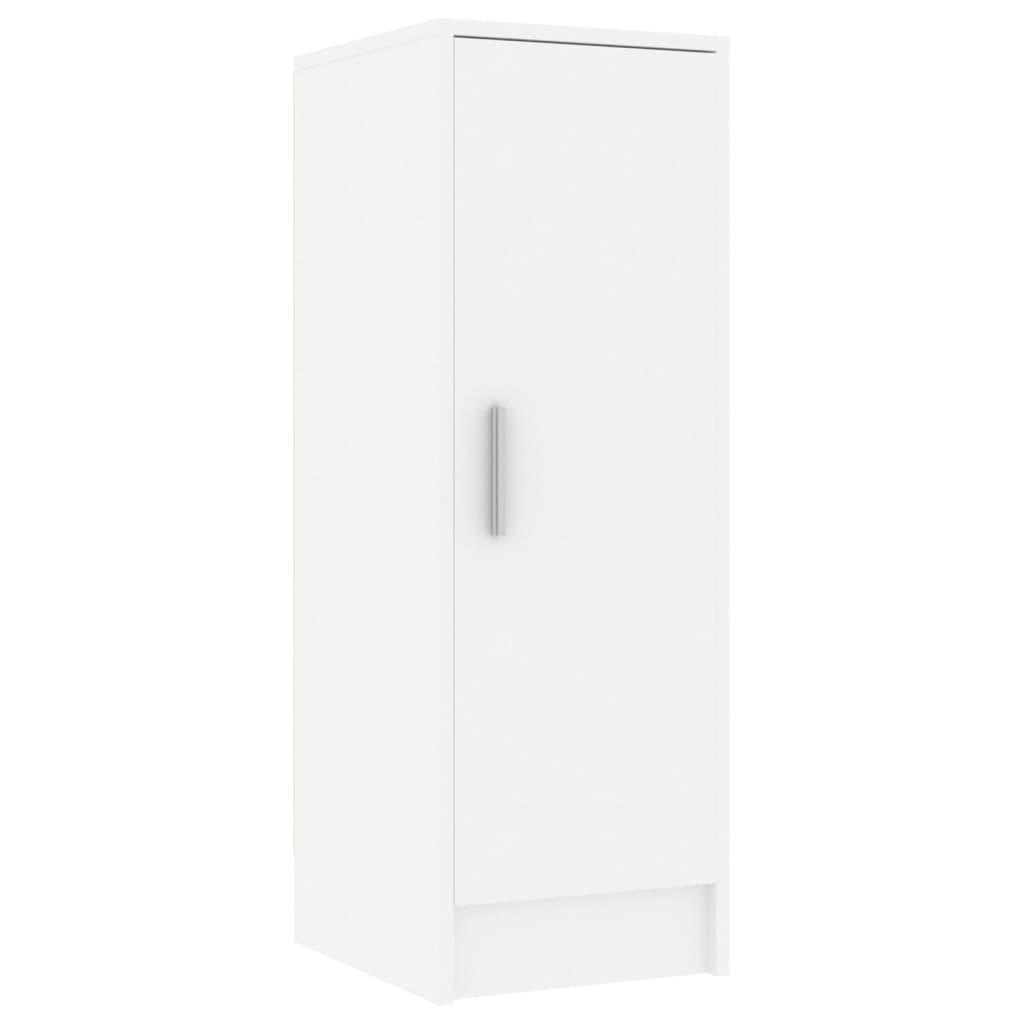 Scarpiera scarpiera mobile portaoggetti ingresso corridoio soggiorno 32 x 35 x 92 cm truciolato bianco 02_0021453