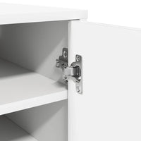 Scarpiera Bianca 32x35x92 cm in Truciolato cod mxl 52760