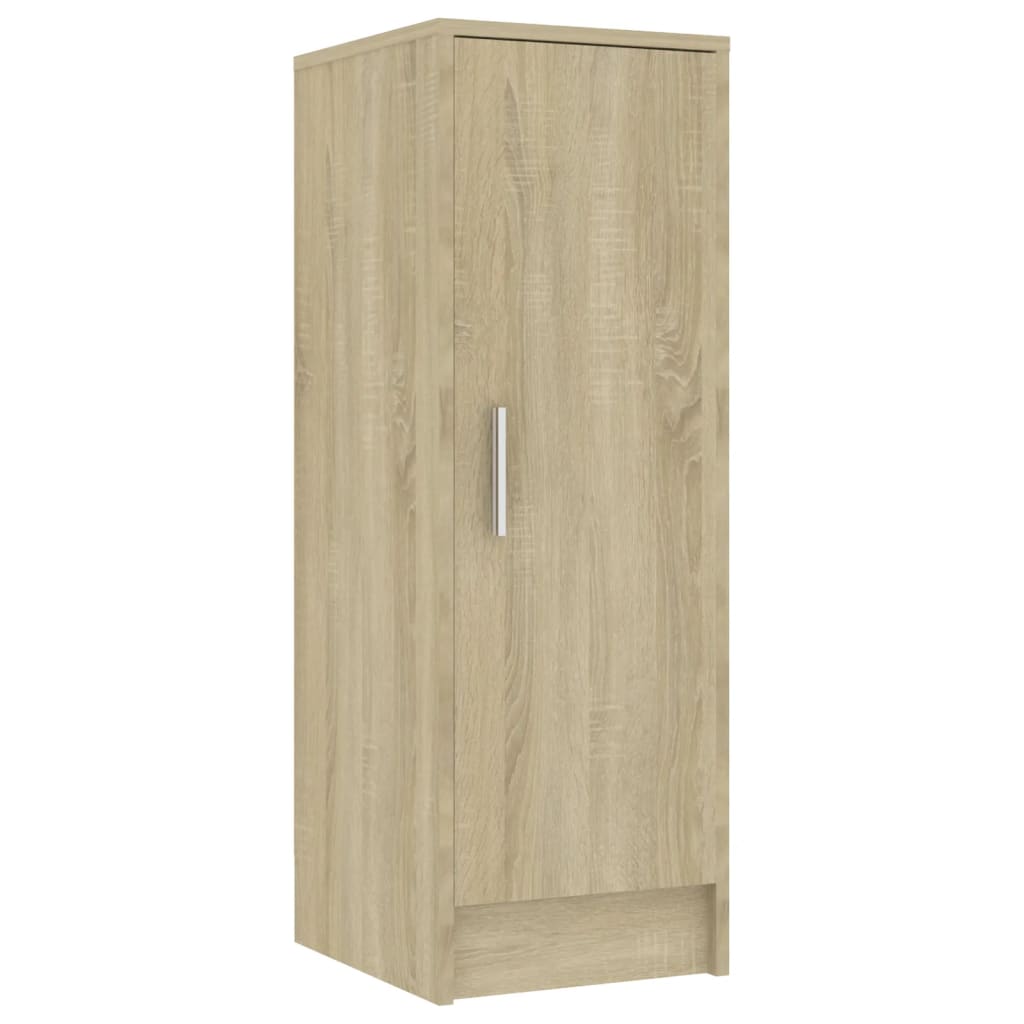 Scarpiera scarpiera mobile portaoggetti ingresso corridoio soggiorno Sonoma 32 x 35 x 92 cm MDF marrone 02_0021695