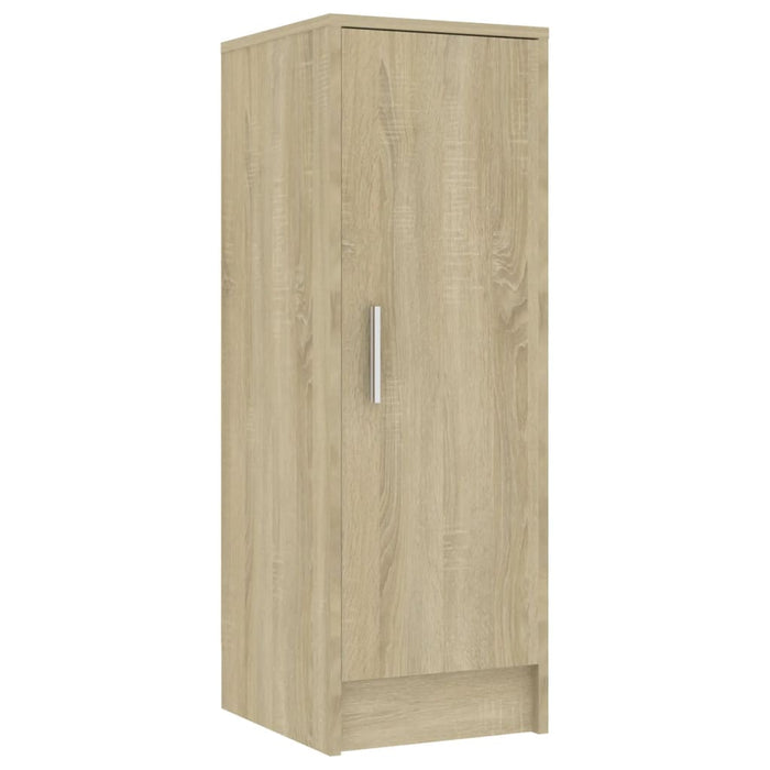 Scarpiera scarpiera mobile portaoggetti ingresso corridoio soggiorno Sonoma 32 x 35 x 92 cm MDF marrone 02_0021695