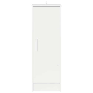 Scarpiera Bianco Lucido 32x35x92 cm in Truciolato 808978