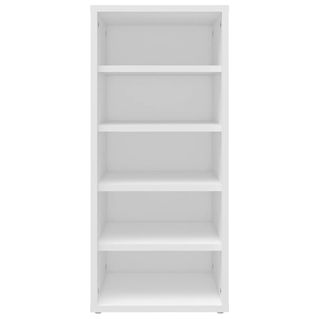 Scarpiera Bianca 31,5x35x70 cm in Truciolato 808981