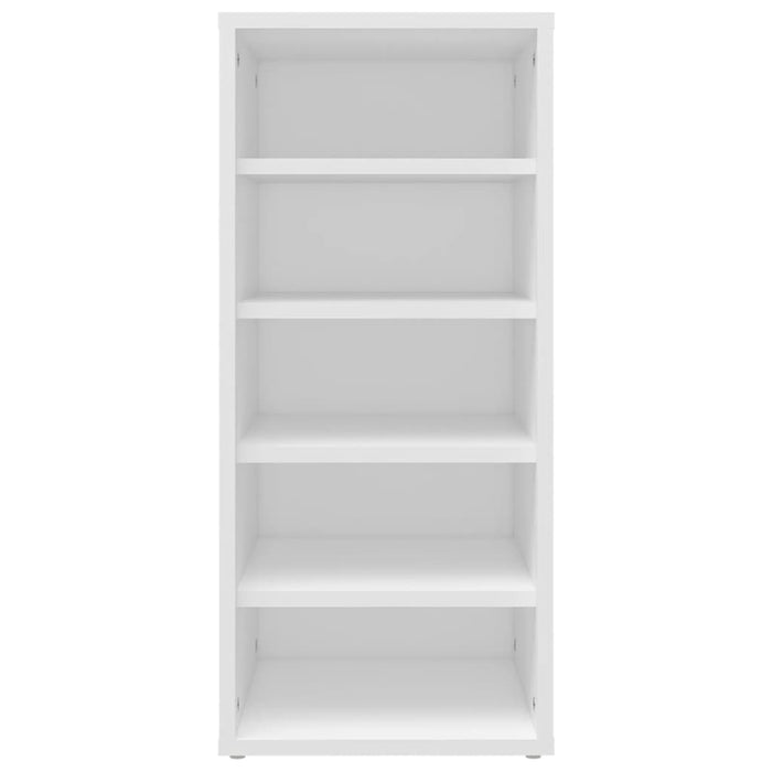 Scarpiera Bianca 31,5x35x70 cm in Truciolato 808981