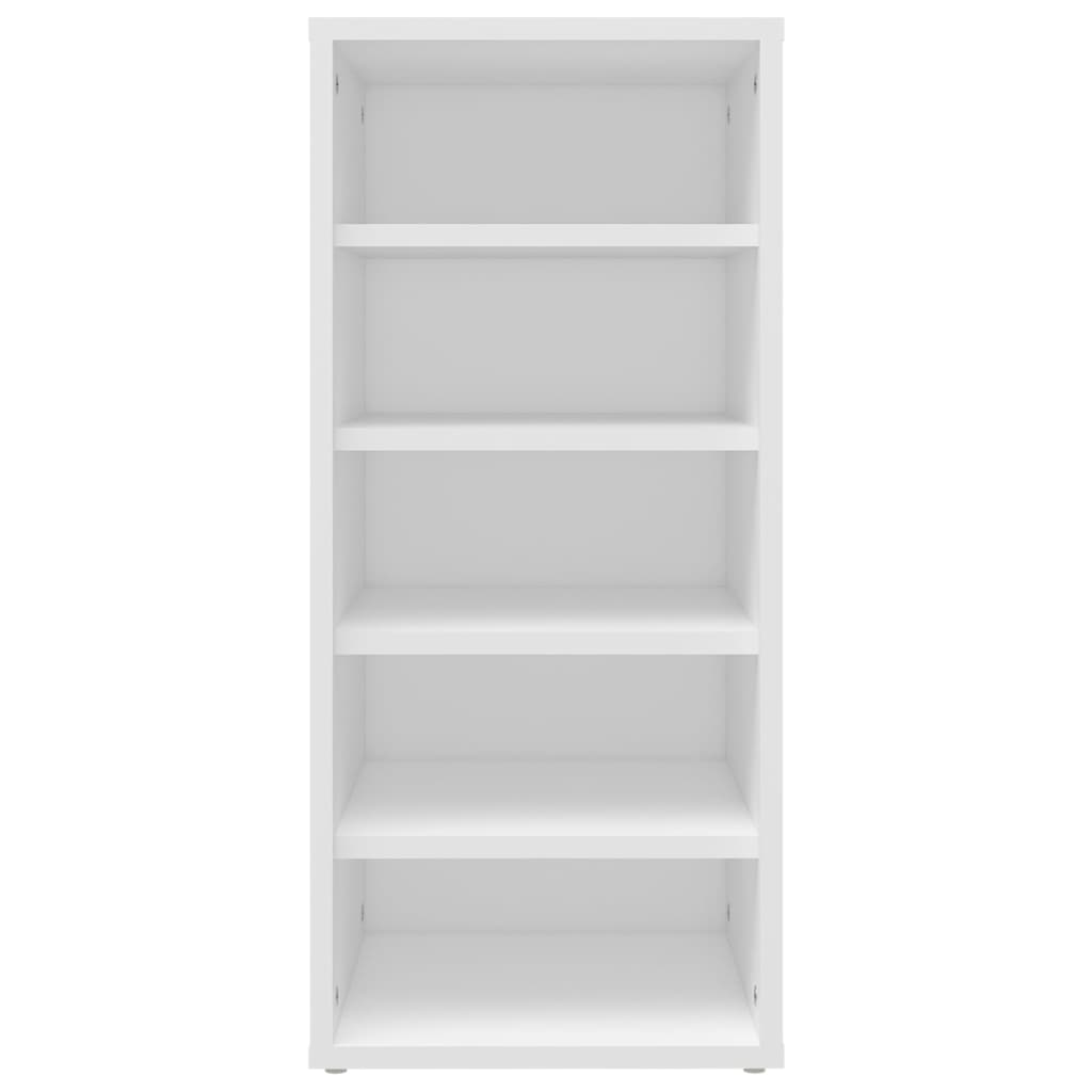 Scarpiera scarpiera mobile portaoggetti ingresso corridoio soggiorno set da 2 31,5 x 35 x 70 cm legno composito bianco 02_0022138