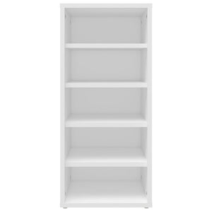 Scarpiere 2 pz Bianche 31,5x35x70 cm in Truciolato