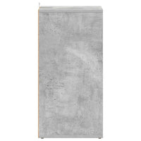 Scarpiera Grigio Cemento 31,5x35x70 cm in Truciolato 808989