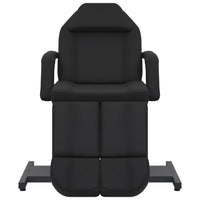 Poltrona da Estetista in Similpelle Nera 180x62x78 cm 110268