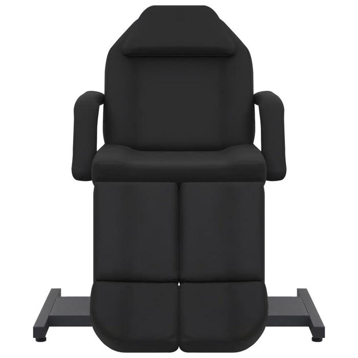 Poltrona da Estetista in Similpelle Nera 180x62x78 cm 110268