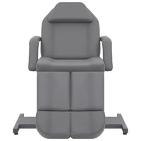 Poltrona da Estetista in Similpelle Grigia 180x62x78 cm 110269