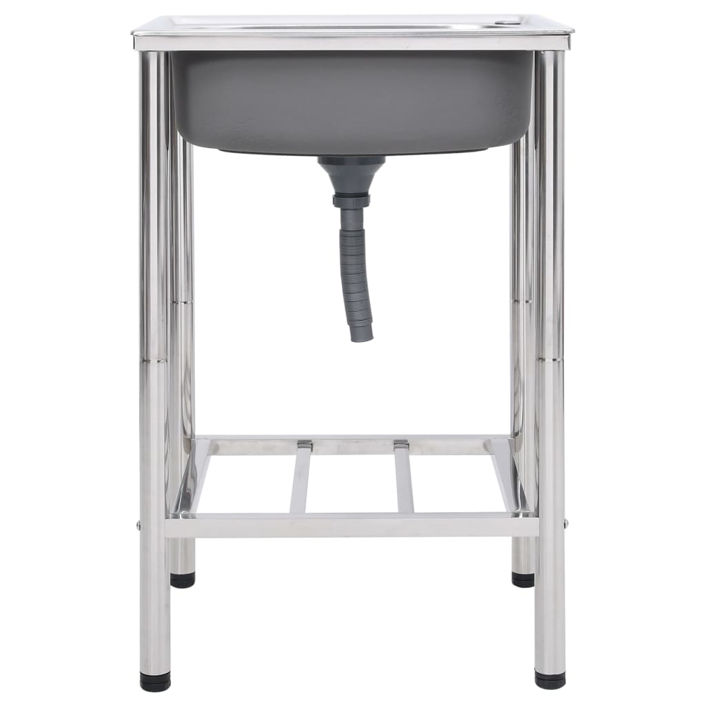 Lavello da campeggio lavabo singolo 55 x 45 inox 02_0002435