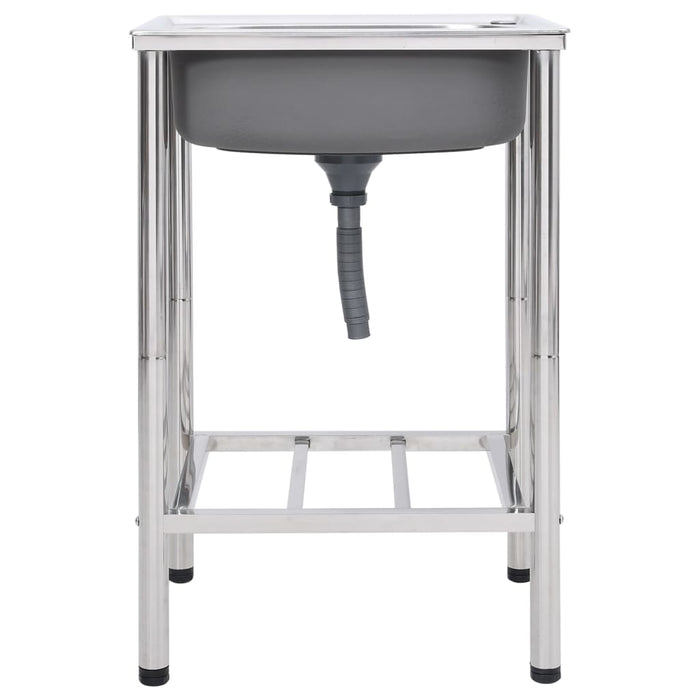 Lavello da campeggio lavabo singolo 55 x 45 inox 02_0002435