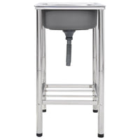 Lavello da campeggio lavabo singolo 55 x 45 inox 02_0002435