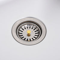 Lavello da Campeggio Vasca Doppia con Rubinetto-Lavandino-Lavabo in Acciaio Inox 614661