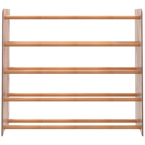 Scarpiera Marrone 90x24x81 cm in Legno Multistrato 327347