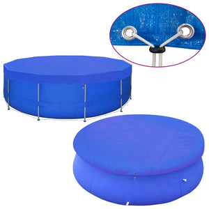 Coperture per Piscina 2 pz in PE Rotonde 460 cm 90 g/m² 3082801