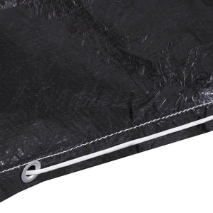 Copertura Giardino 2pz con 6 Occhielli per Barbecue 170x90x60cm cod mxl 59091