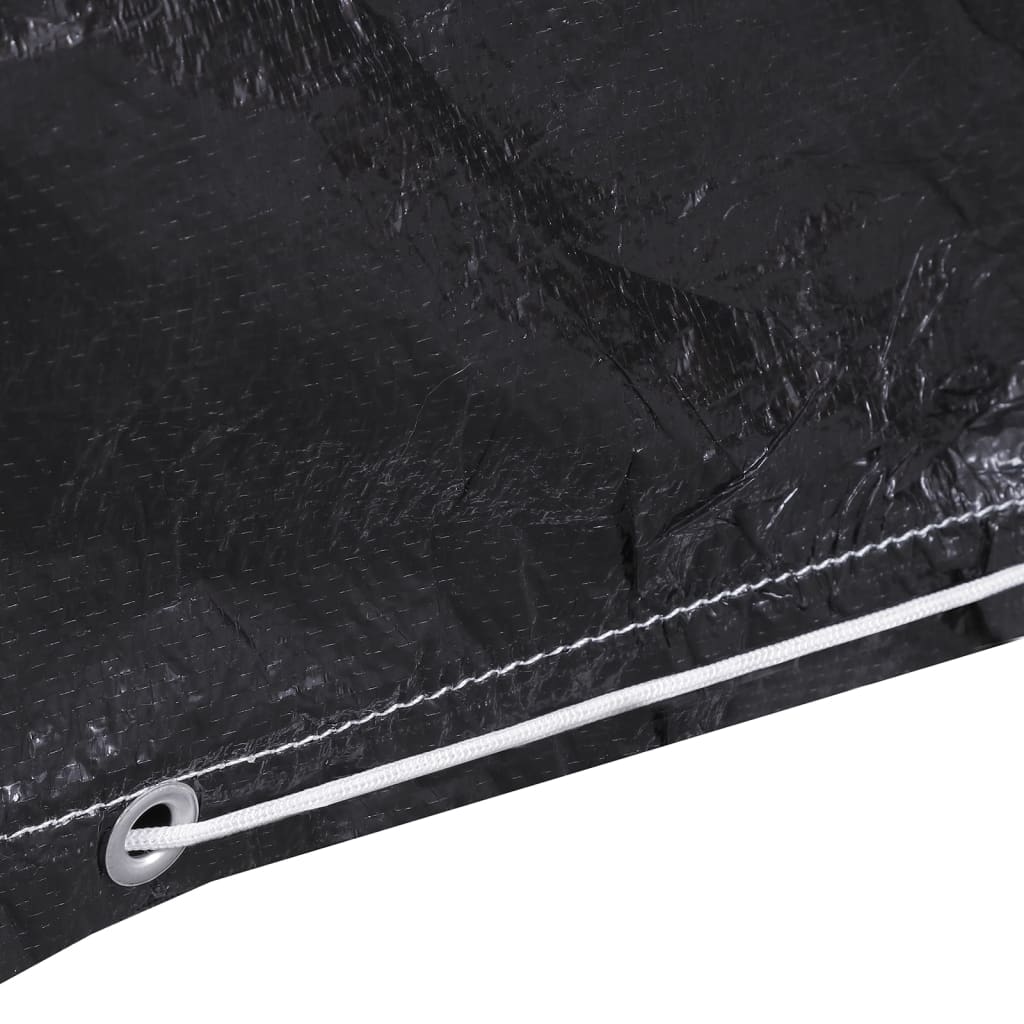 Coperture per Mobili da Giardino 2 pz 6 Occhielli 160x80x75 cm 3082851