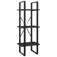 Libreria a 5 Ripiani Grigia 40x30x175 cm in Legno Multistrato 3081970