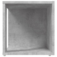 Tavolino Grigio Cemento 33x33x34,5 cm in Truciolato 809012