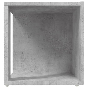Tavolino Grigio Cemento 33x33x34,5 cm in Truciolato 809012