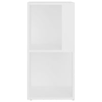 Pensile Angolare Bianco 33x33x67 cm in Legno Multistrato cod mxl 78193