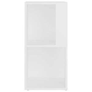 Pensile Angolare Bianco 33x33x67 cm in Legno Multistrato 809017