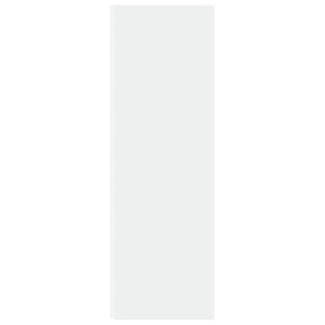 Armadio Angolare Bianco 33x33x100 cm in Truciolato 809026