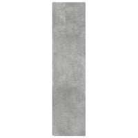 Armadio Angolare Grigio Cemento 33x33x132 cm in Truciolato cod mxl 49639