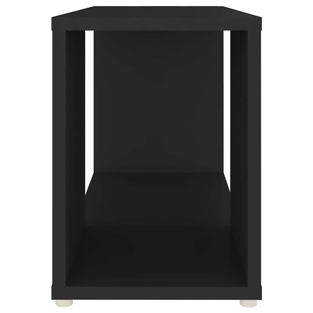 Mobile TV-Credenza per TV-Console TV Nero 60x24x32 cm in Truciolato