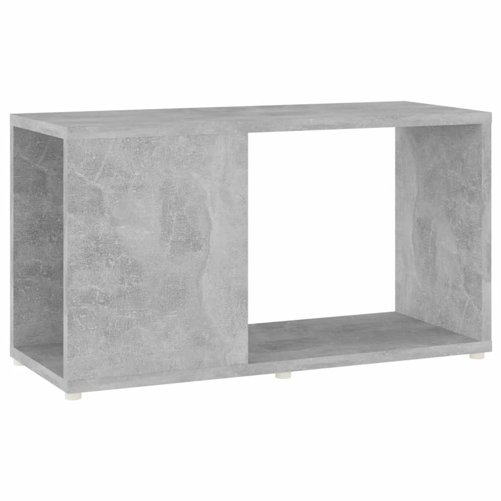 Mobile TV-Credenza TV-Console TV Grigio Cemento 60x24x32 cm in Truciolato