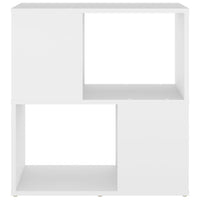Libreria Bianca 60x24x63 cm in Legno Multistrato 809062