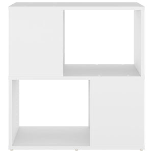 Libreria Bianca 60x24x63 cm in Legno Multistrato 809062