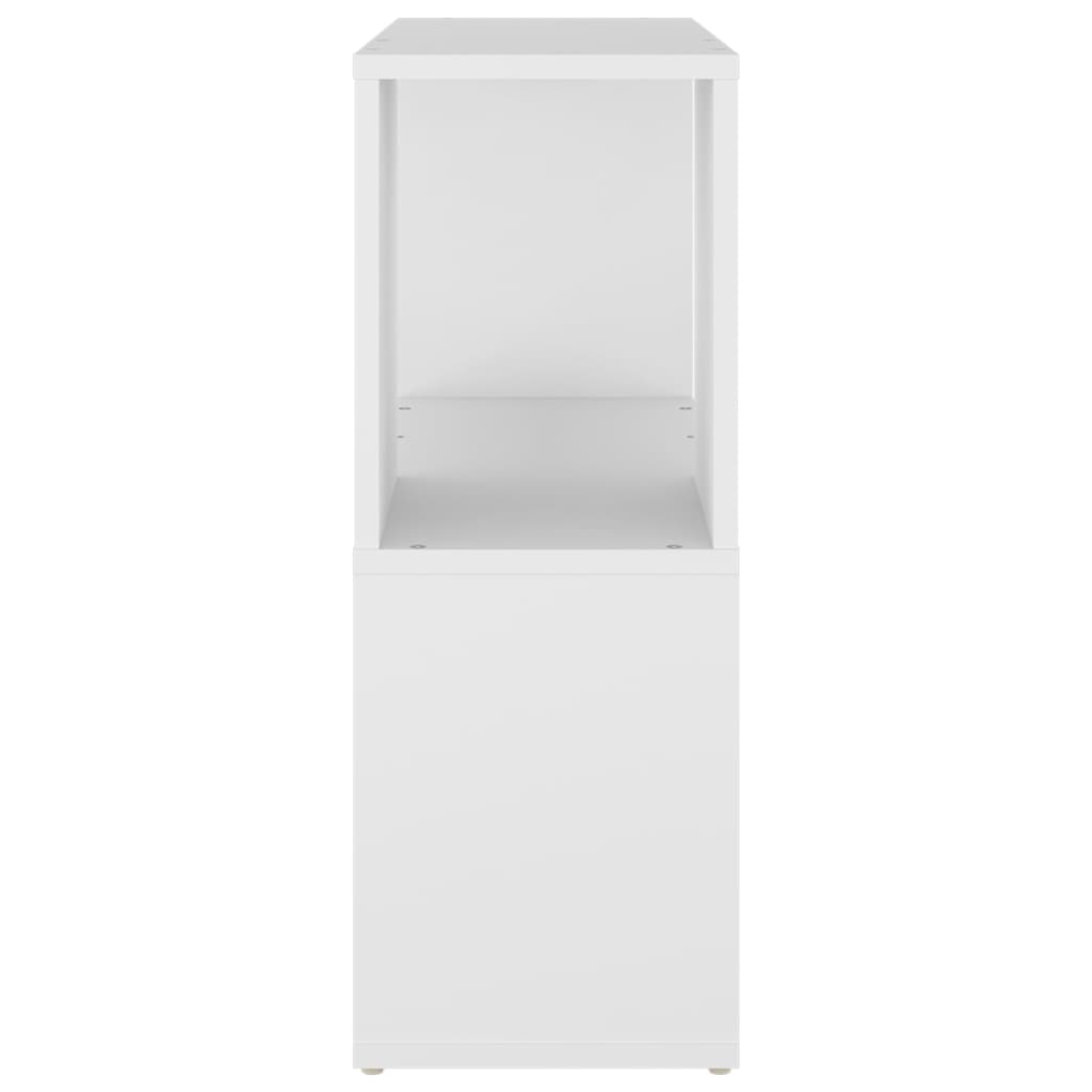 Libreria Bianca 60x24x63 cm in Legno Multistrato 809062