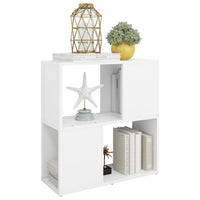 Libreria Bianca 60x24x63 cm in Legno Multistrato 809062