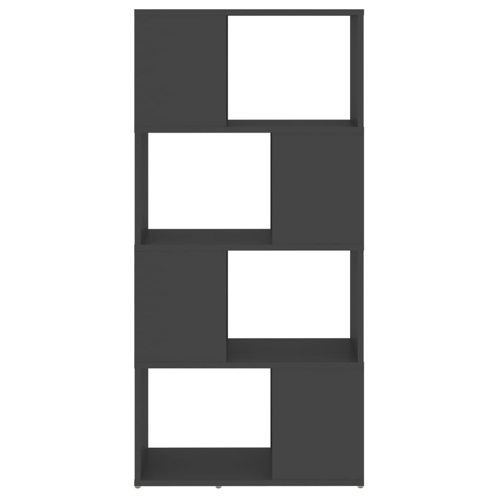 Libreria/Divisorio Grigio 60x24x124,5 cm in Truciolato 809082